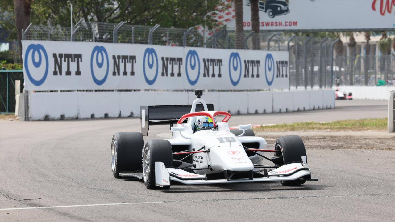 Rasmus Lindh - INDY NXT By Firestone Grand Prix of St. Petersburg - By: Chris Owens -- Photo by: Chris Owens